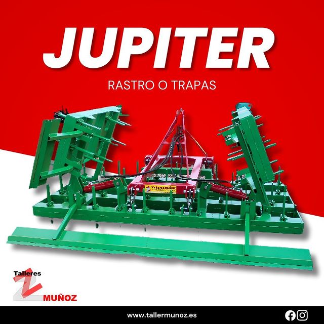 Conoce el RASTRO O TRAPA JUPITER, la máquina...